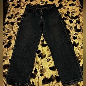 Levi's Midnight Black Straight Men's Jeans